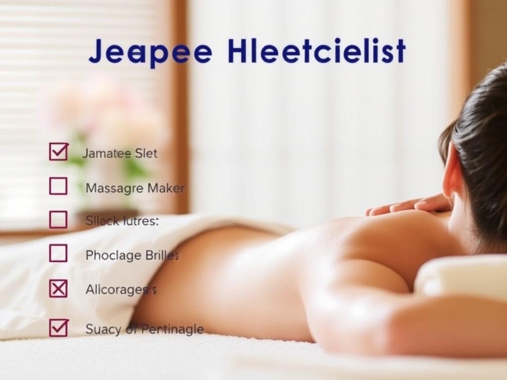 japanese massage price. Practical checklist before booking
